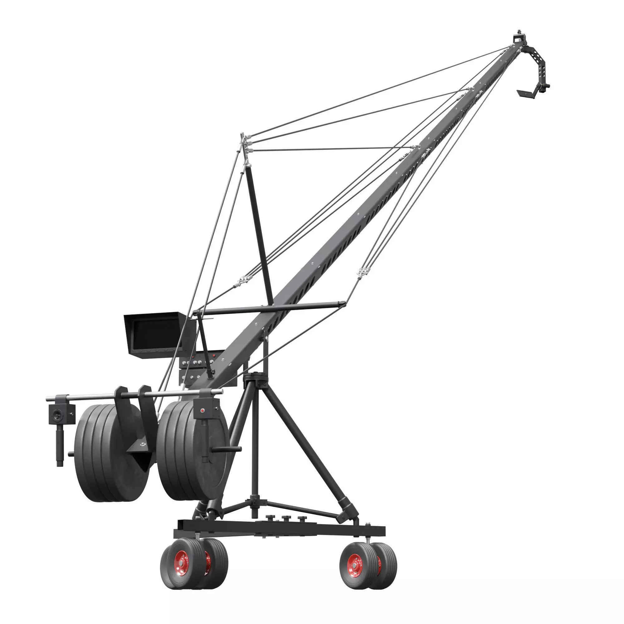 Cinema Crane Camera 3D model