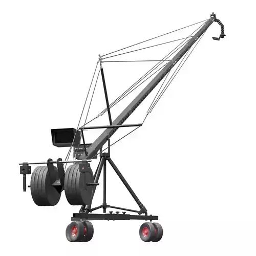 Cinema Crane Camera 3D model