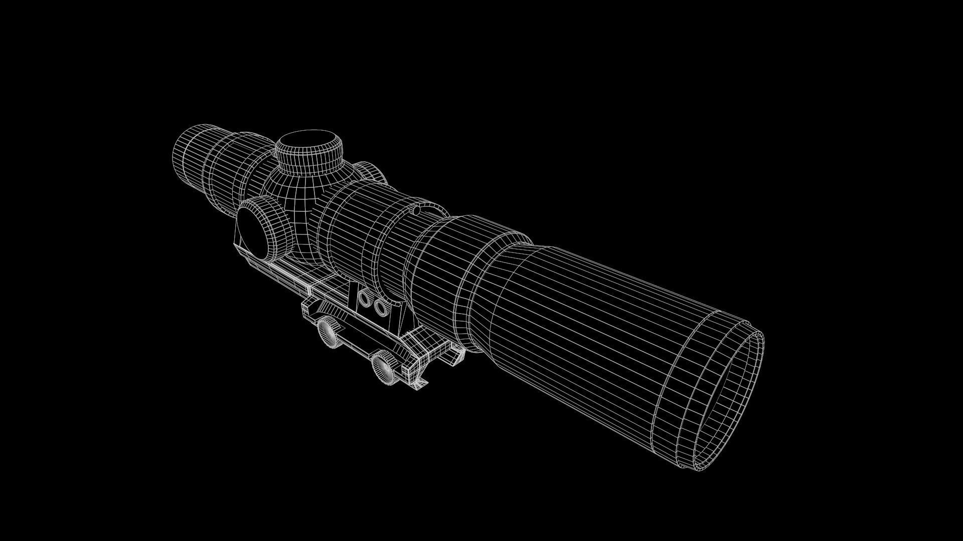 3D model Vortex Razor HD Gen III LPVO VR / AR / low-poly | CGTrader