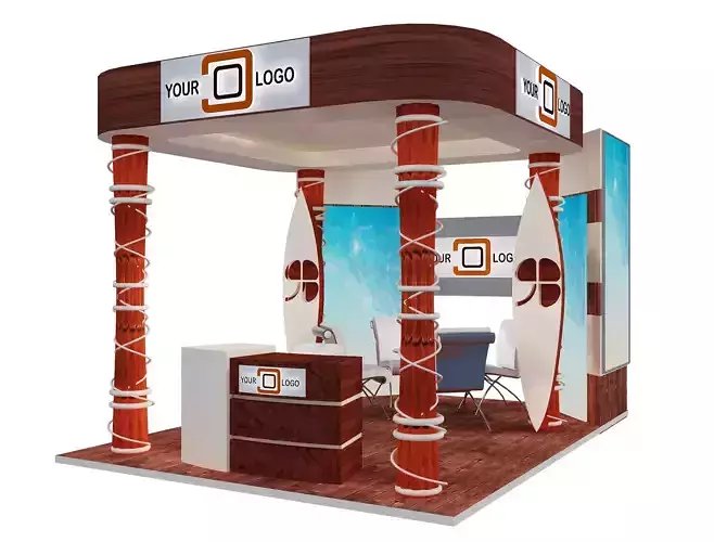 Booth Exhibition Stand a596g