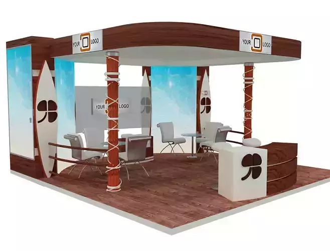 Booth Exhibition Stand a596h