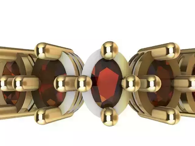 oval diamond prong setting ring stl verified 