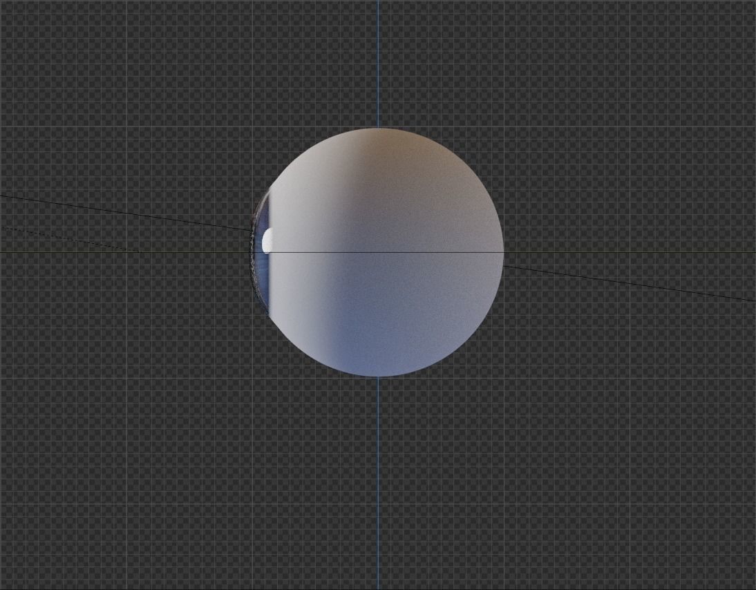 Disney style Eye 3D model_4