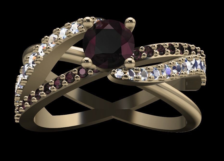 SINGLE RING 3D print model_2