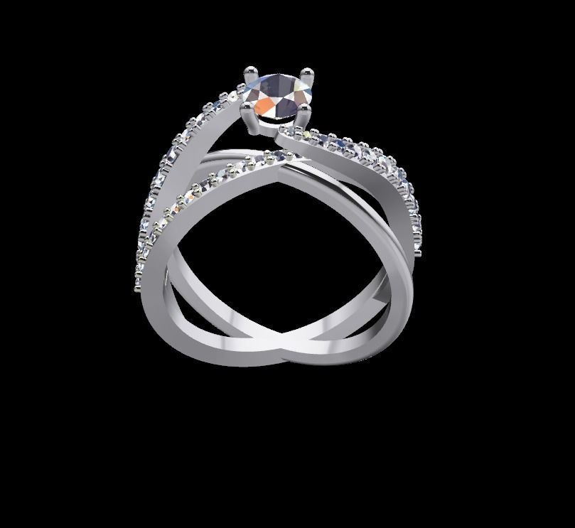 SINGLE RING 3D print model_7