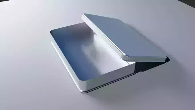 TinBox silver tin box