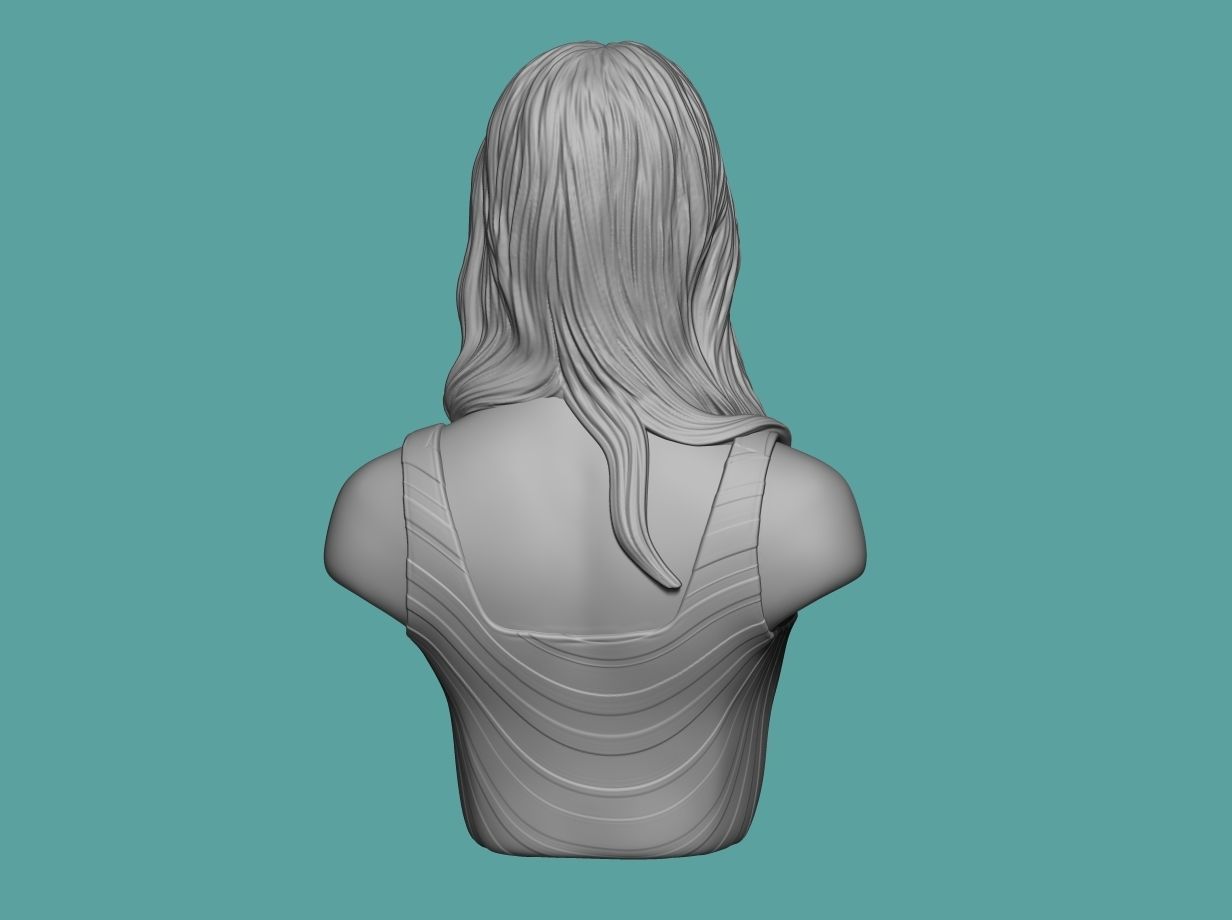 Bae Suzy  3D Portrait Sculpture 3D print model_15