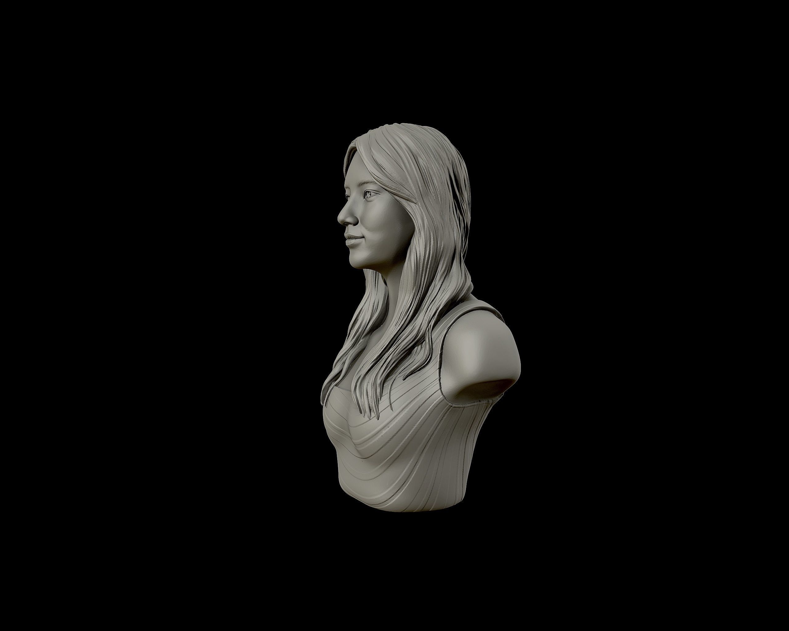 Bae Suzy  3D Portrait Sculpture 3D print model_20
