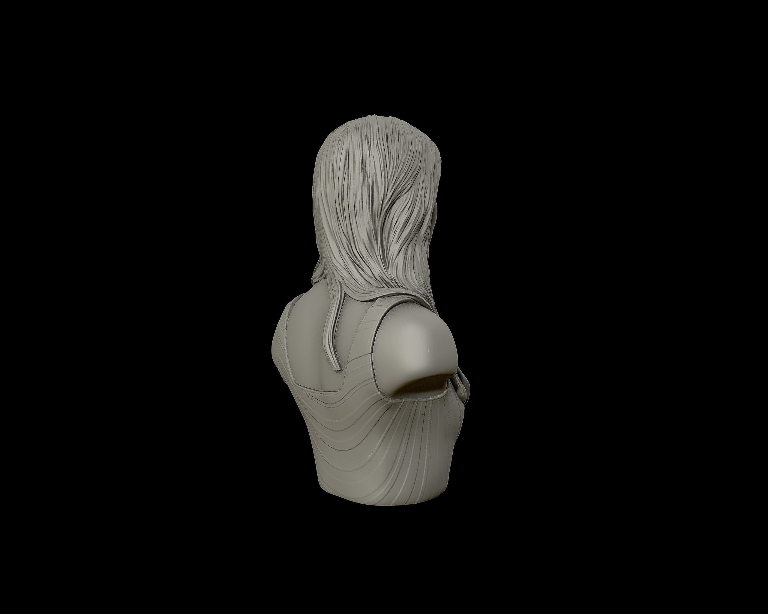 Bae Suzy  3D Portrait Sculpture 3D print model_25