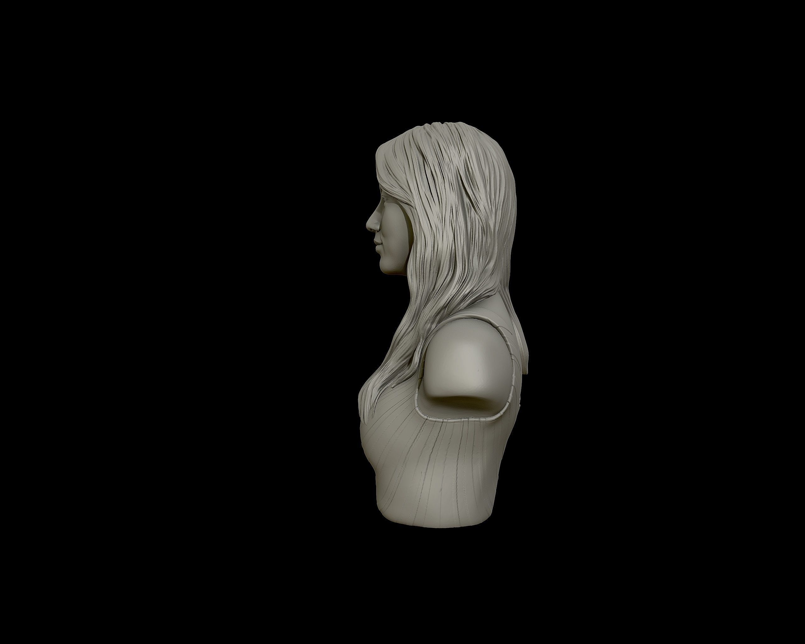 Bae Suzy  3D Portrait Sculpture 3D print model_22