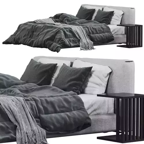 Bed By Flexform ASOLO