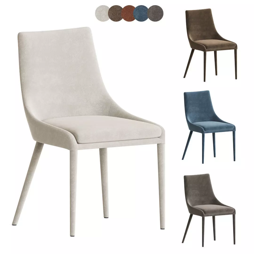 Dant Dining Chair La Forma 3D model