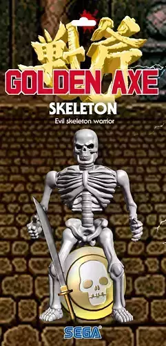 Skeleton Golden axe 3D print model