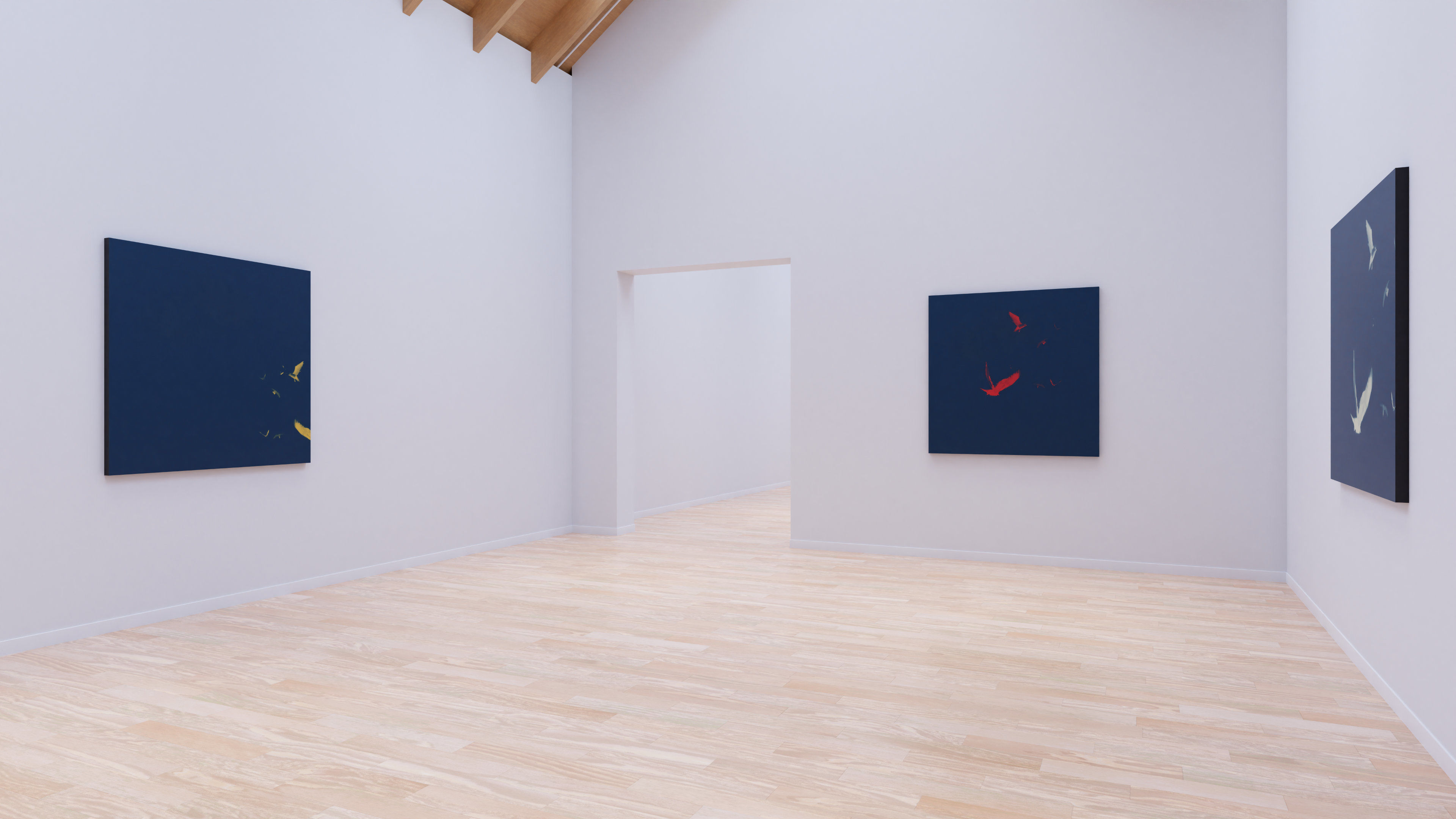 Art Museum Gallery Interior 25 Low-poly 3D model_4