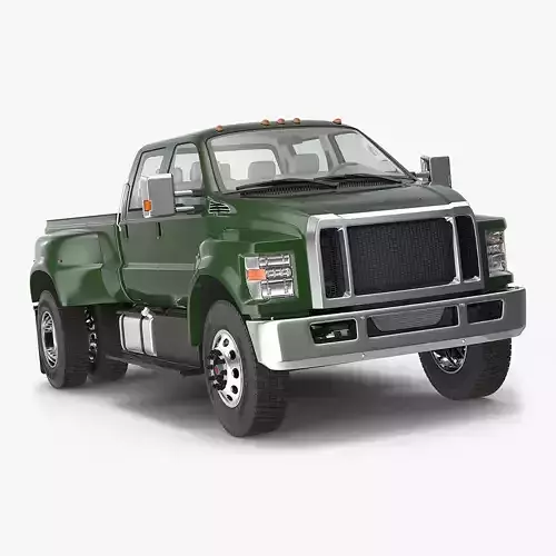 Generic Pickup Rigged 3D model