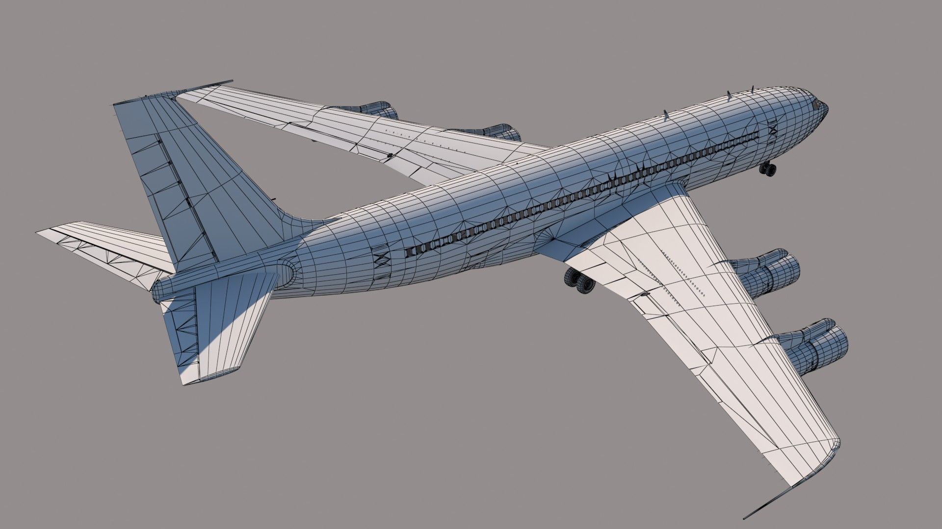 Boeing VC-137 C Air Force One 3D model_18