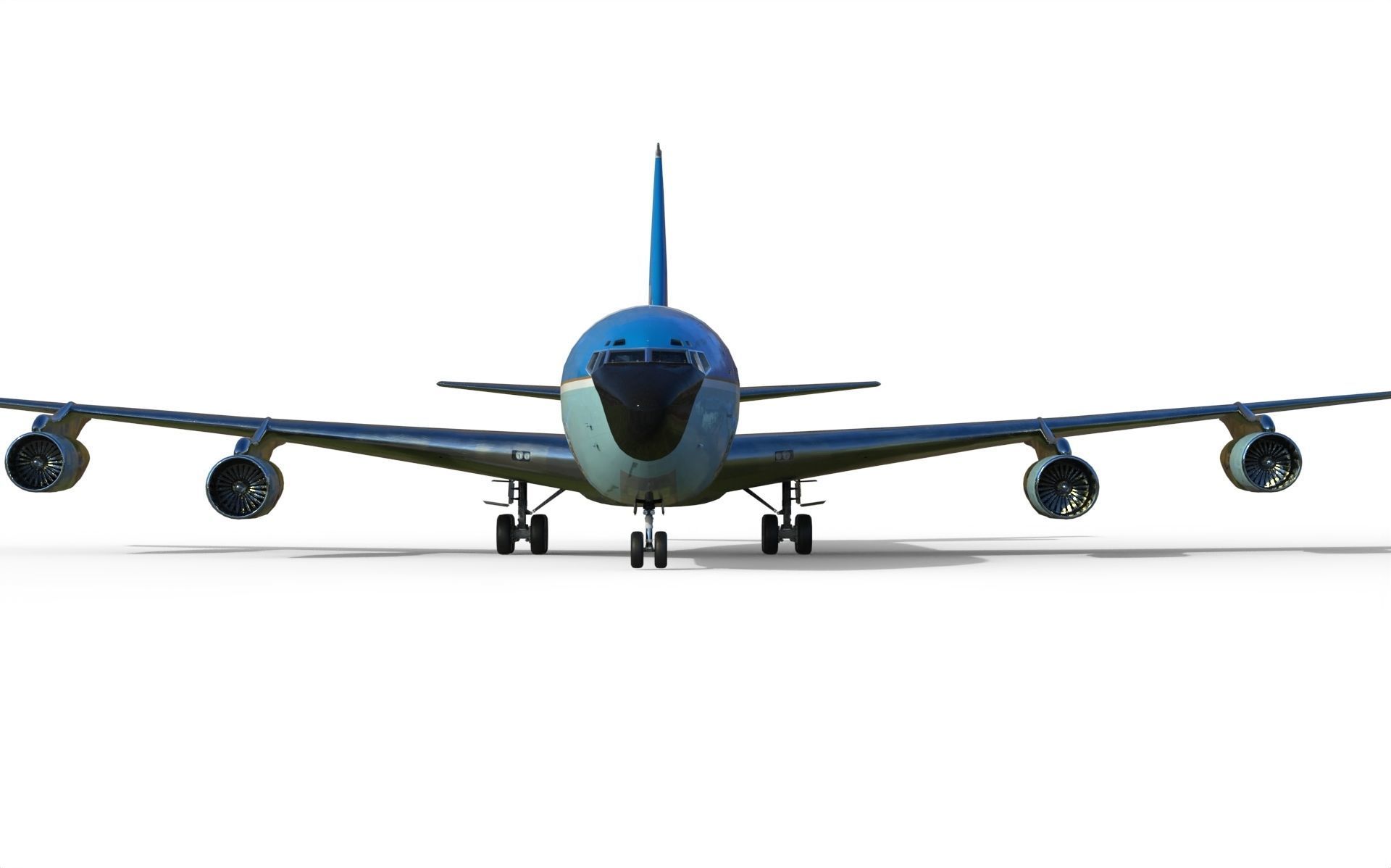 Boeing VC-137 C Air Force One 3D model_1