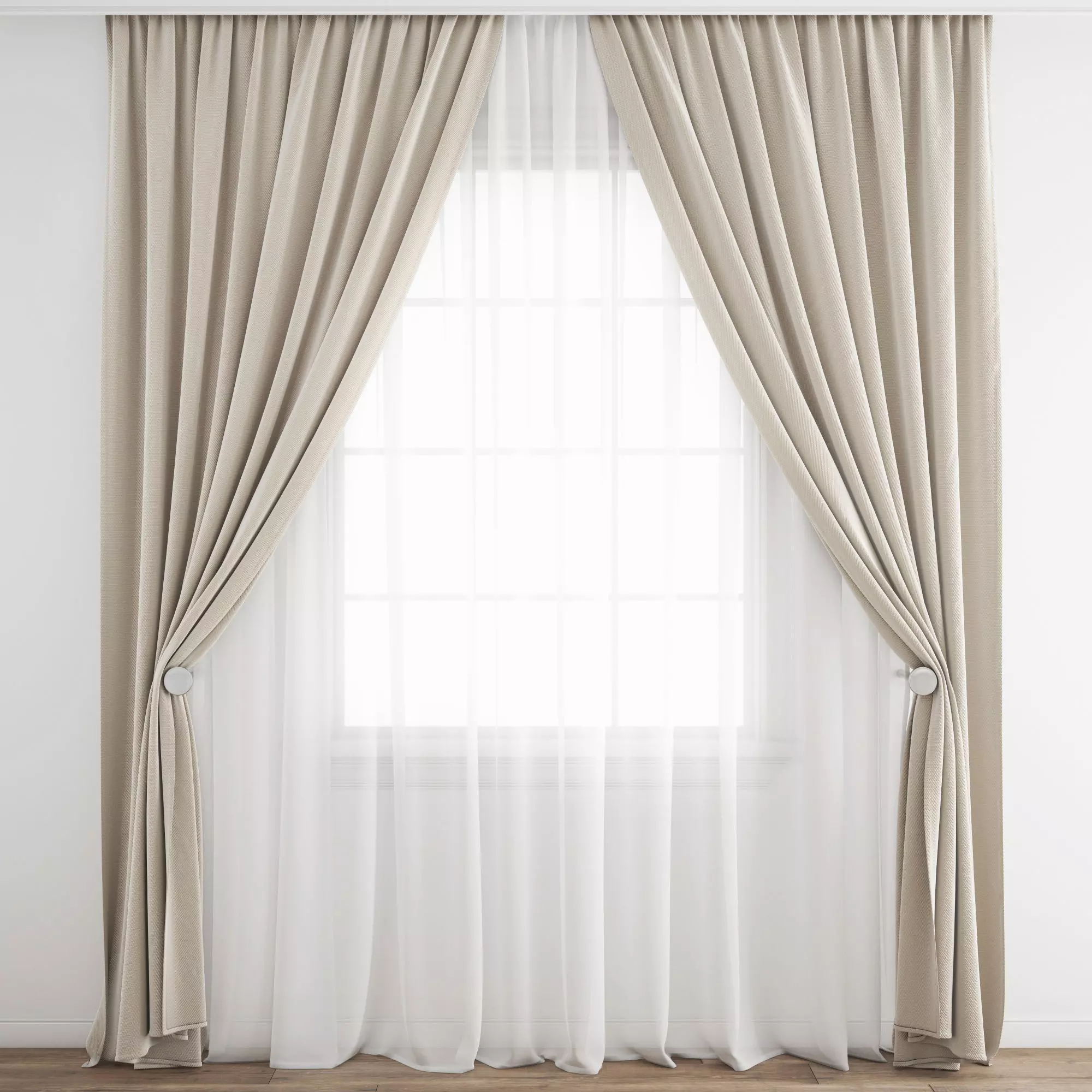 Curtain 313 3D model_0