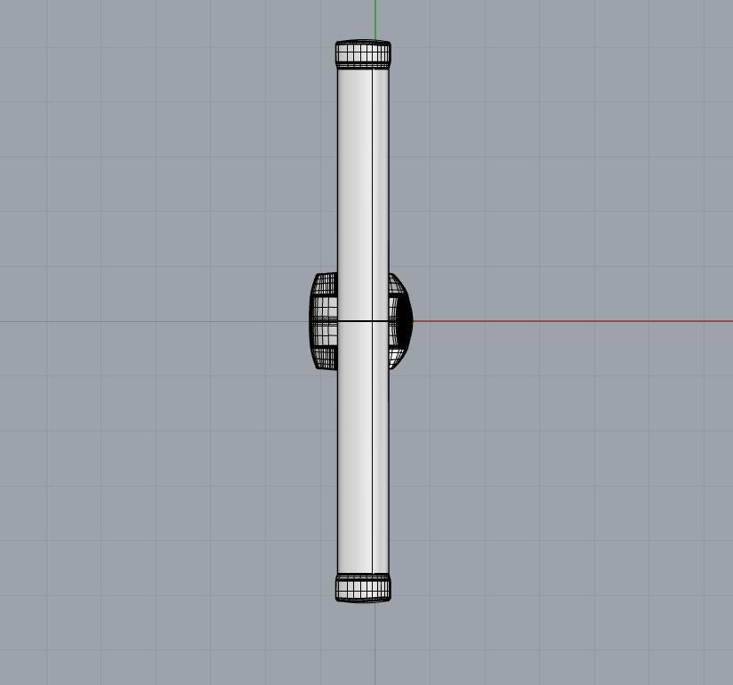 radar light stand 3D model_3