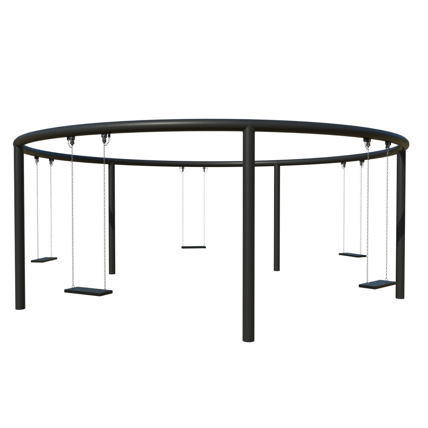 Circle Swing Type 4 3D model_5