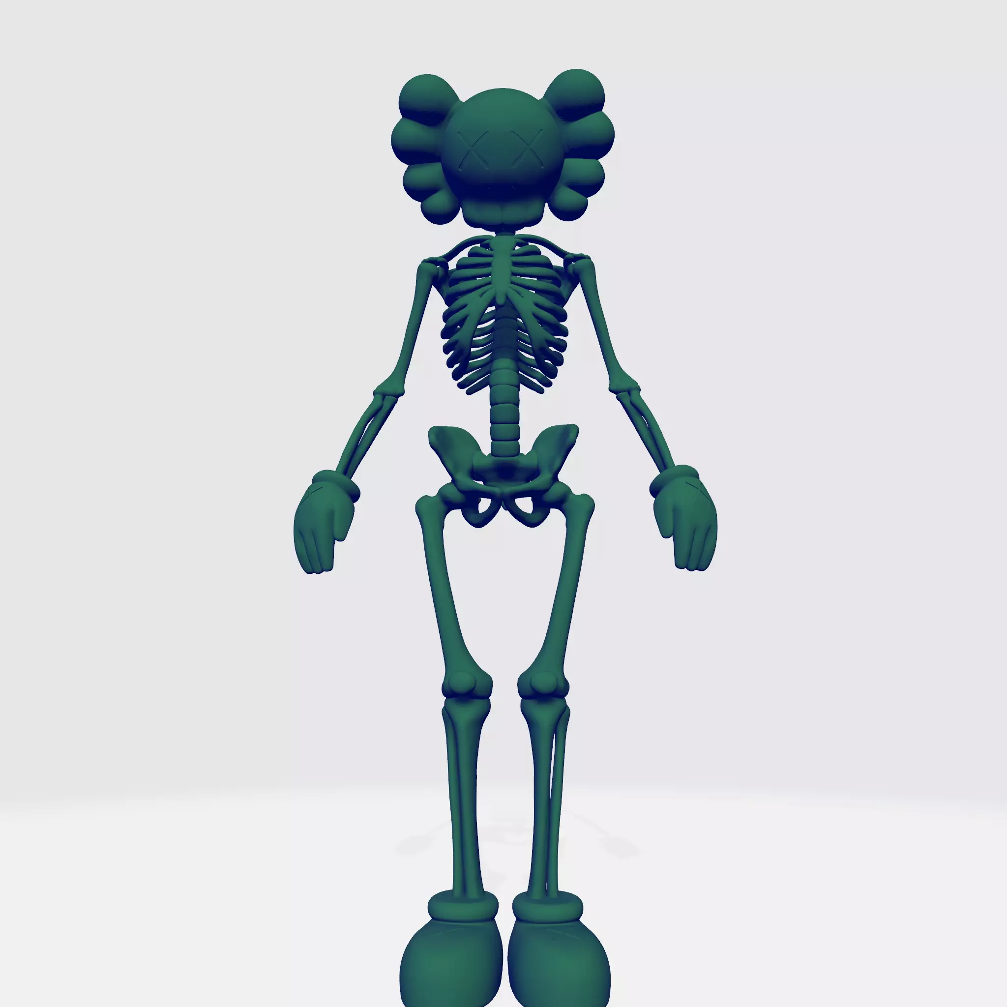 KAWS X FORTNITE 3D model_0