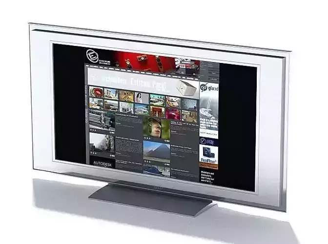 Flat Television Screen