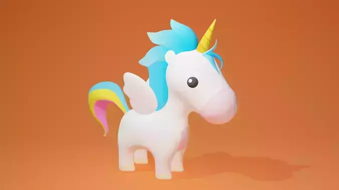 Cartoon Unicorn 