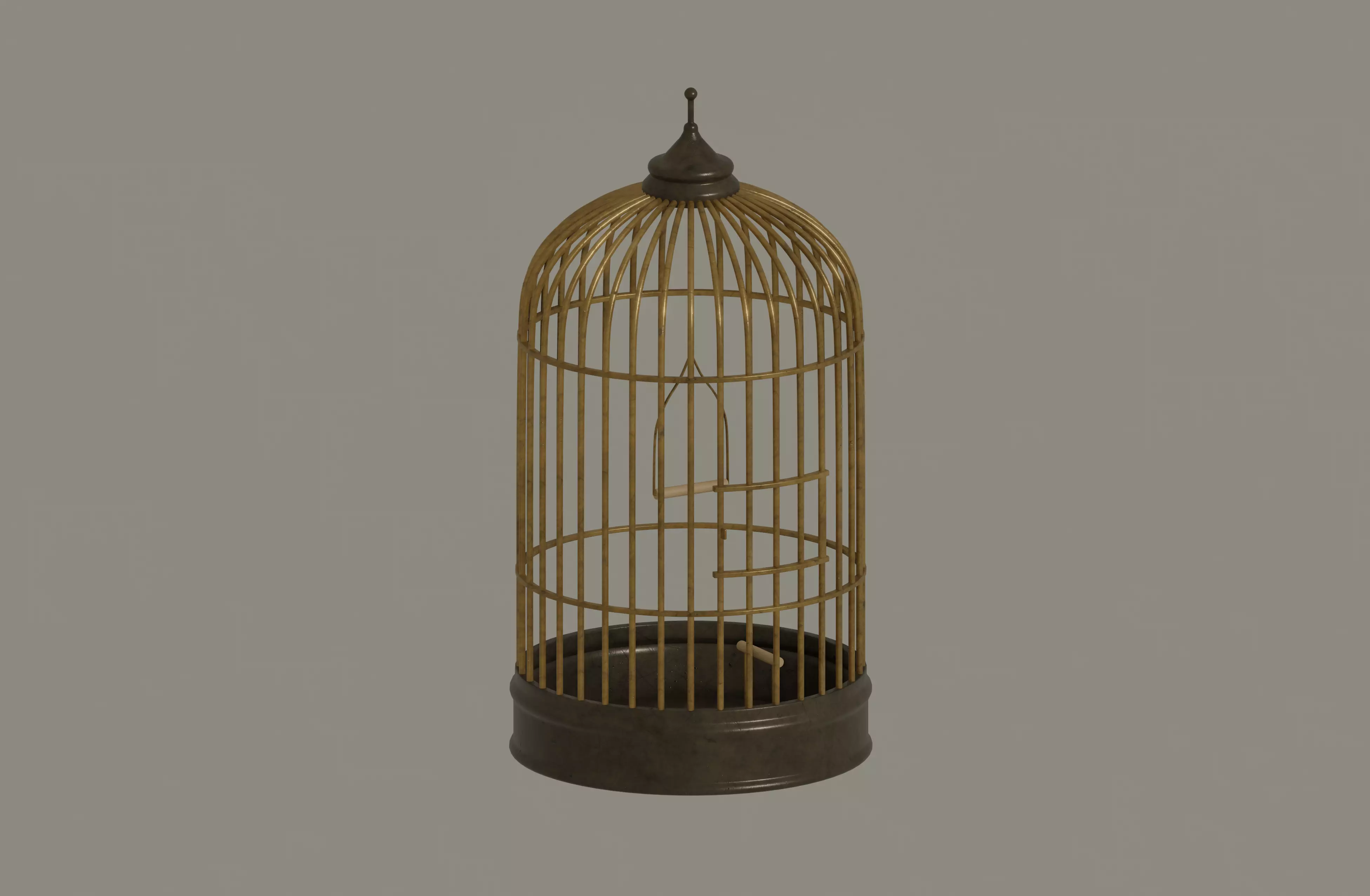 Bird Cage 3D model_0