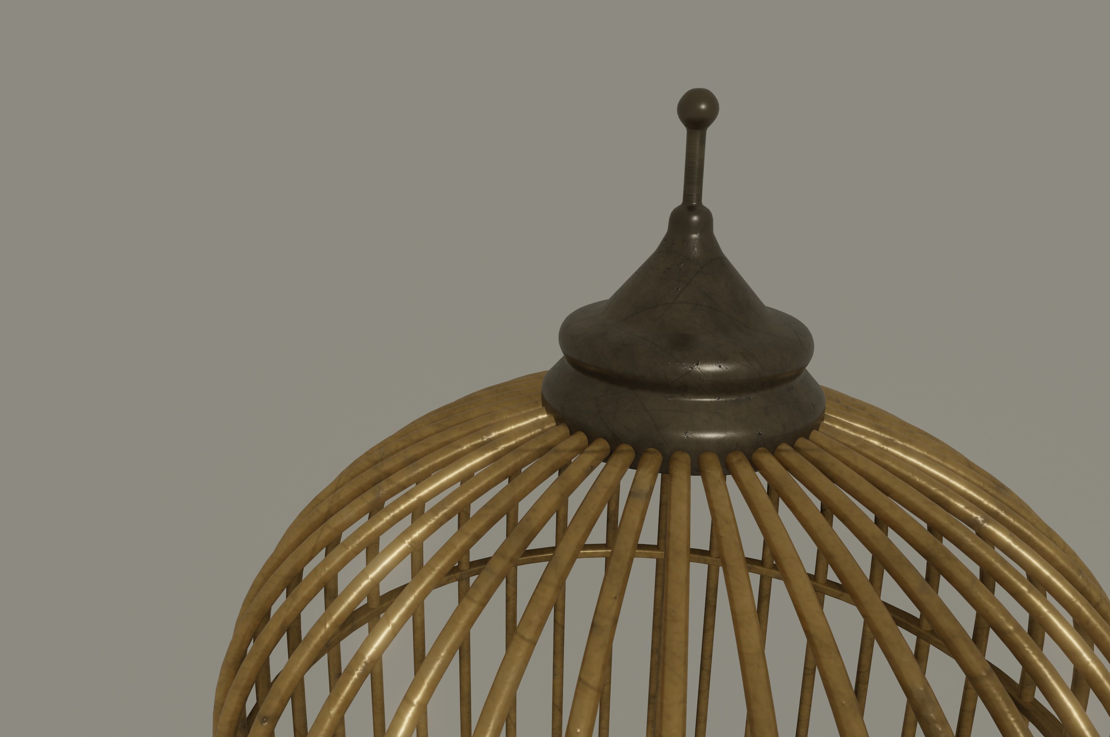 Bird Cage 3D model_11