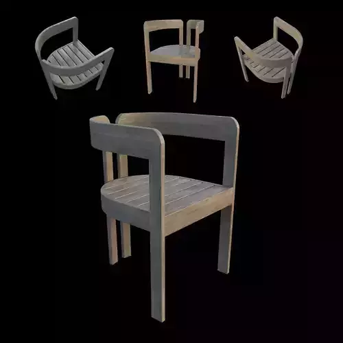 Arhaus Milos Outdoor Dining Arm Chair