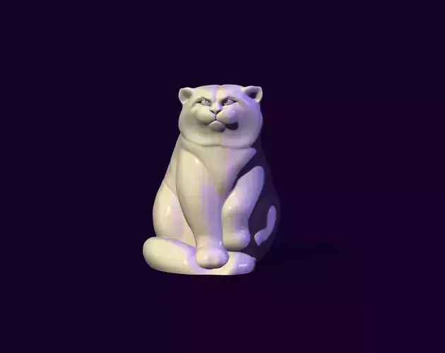 cat manul toy 3D print model