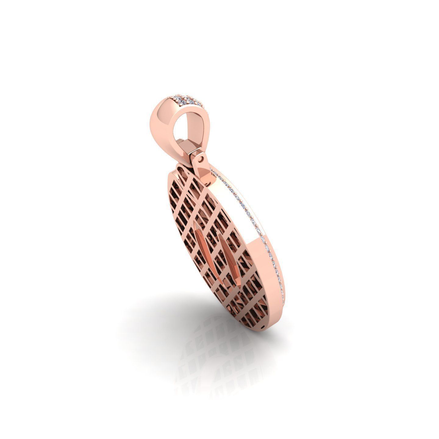 O Initial Capital Fancy Latter 3d Model and Render Detail 3D print model_6