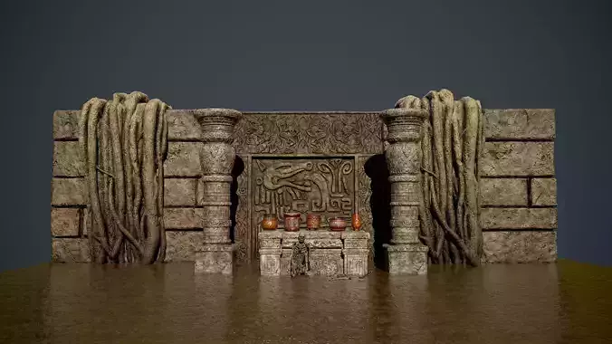 Game Ready Temple Asset Pack