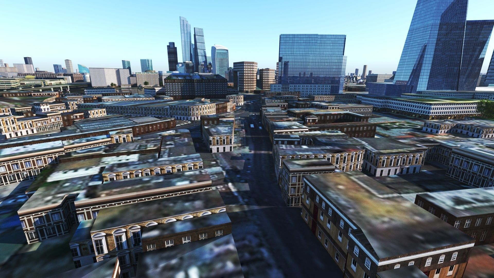 London and river thames 3D model_43