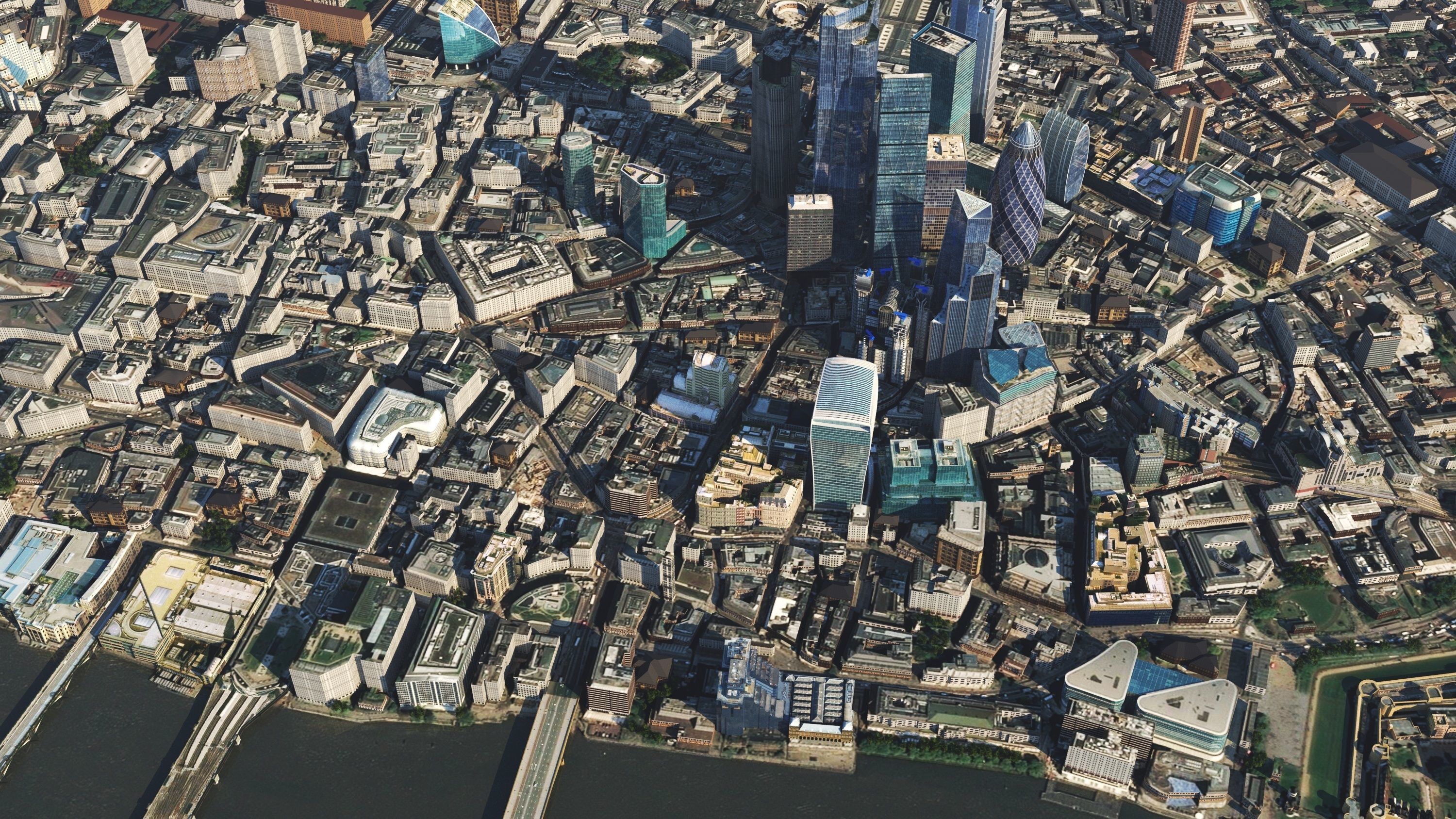London and river thames 3D model_28
