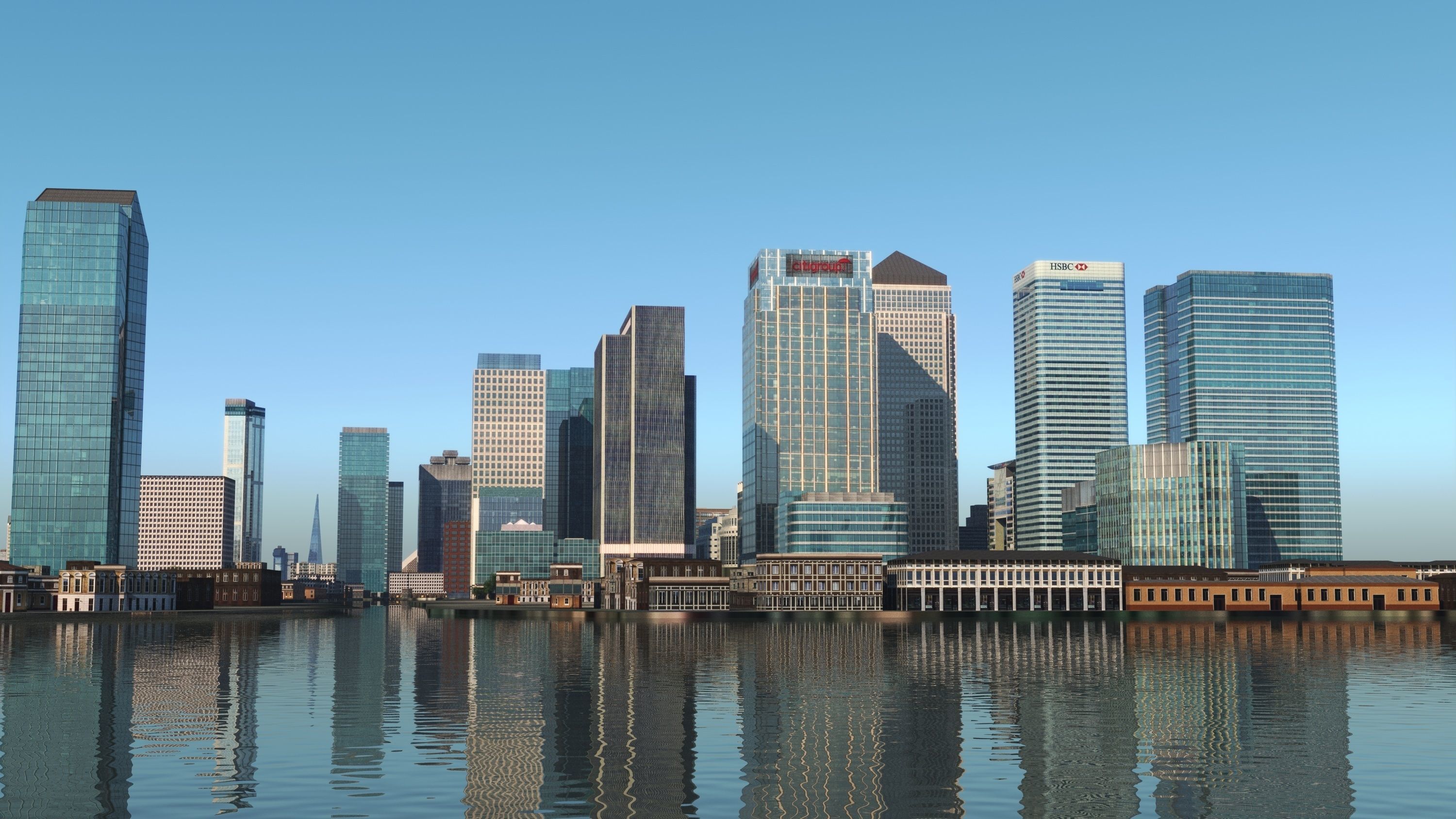 London and river thames 3D model_26