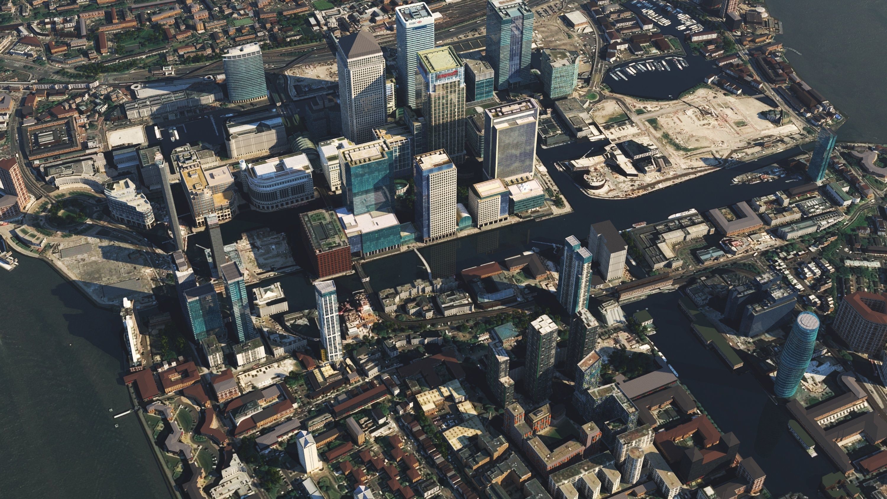 London and river thames 3D model_23