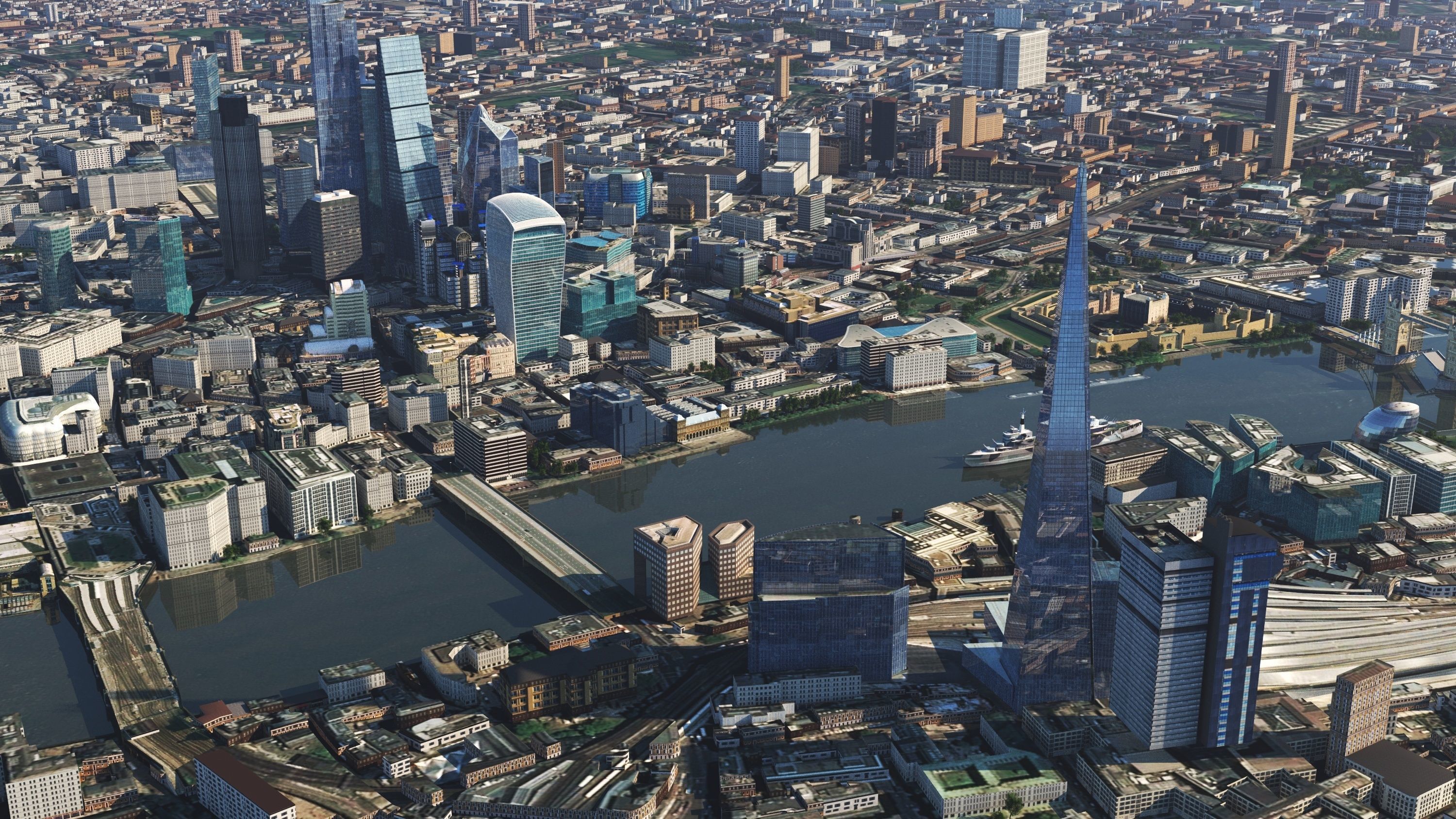 London and river thames 3D model_31