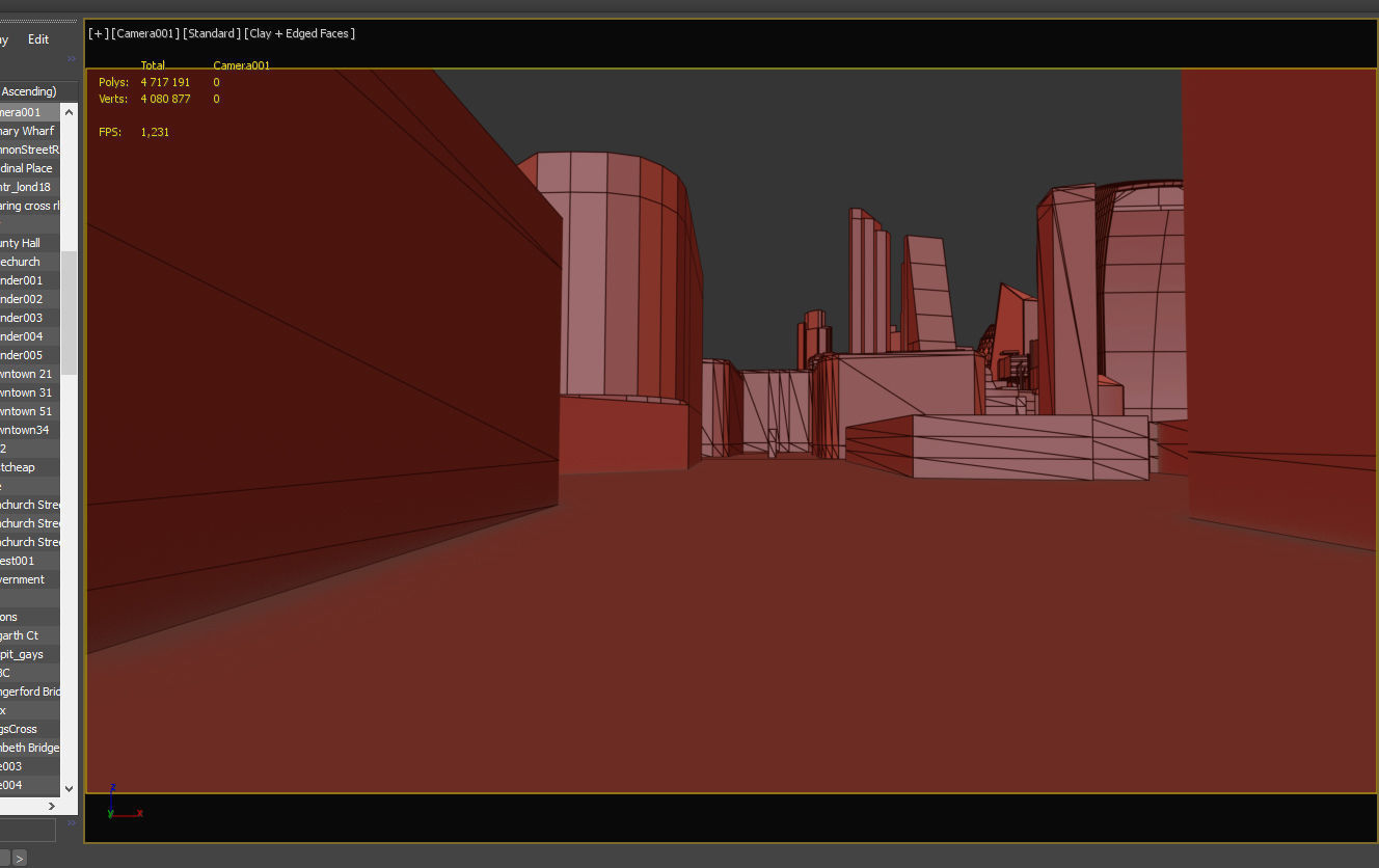London and river thames 3D model_37