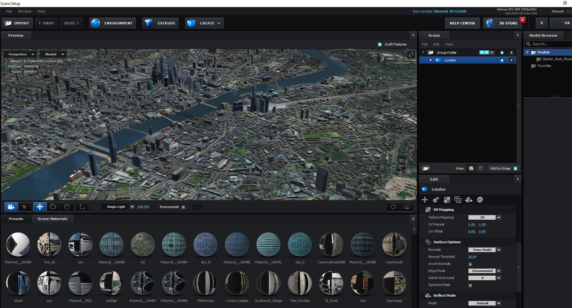 London and river thames 3D model_51