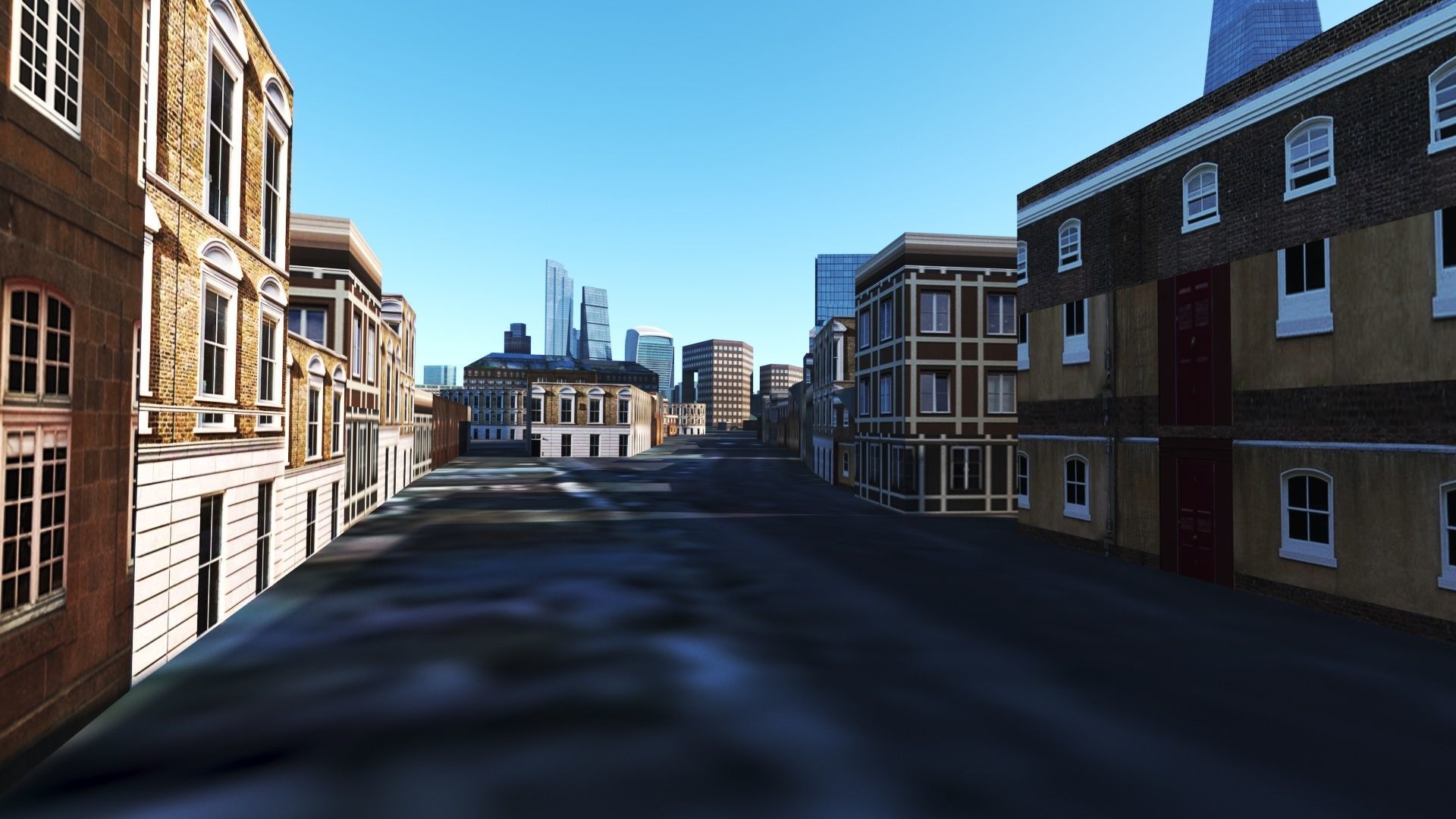 London and river thames 3D model_40