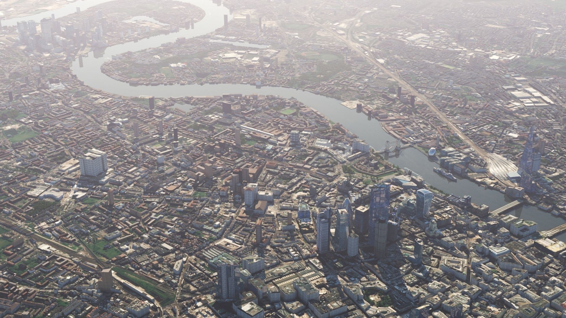 London and river thames 3D model_14