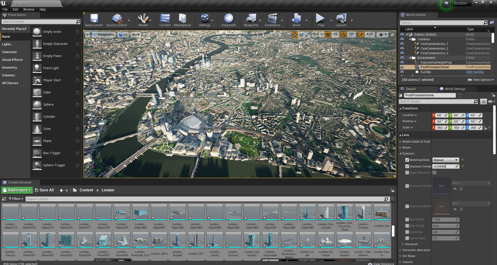London and river thames 3D model_52