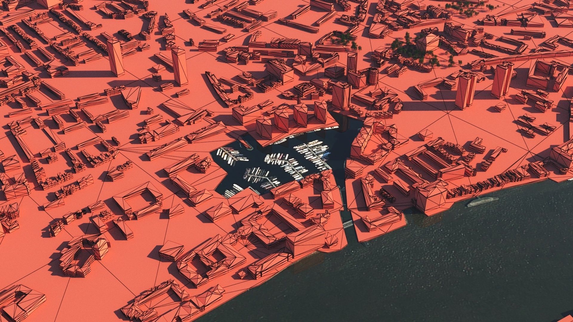 London and river thames 3D model_18