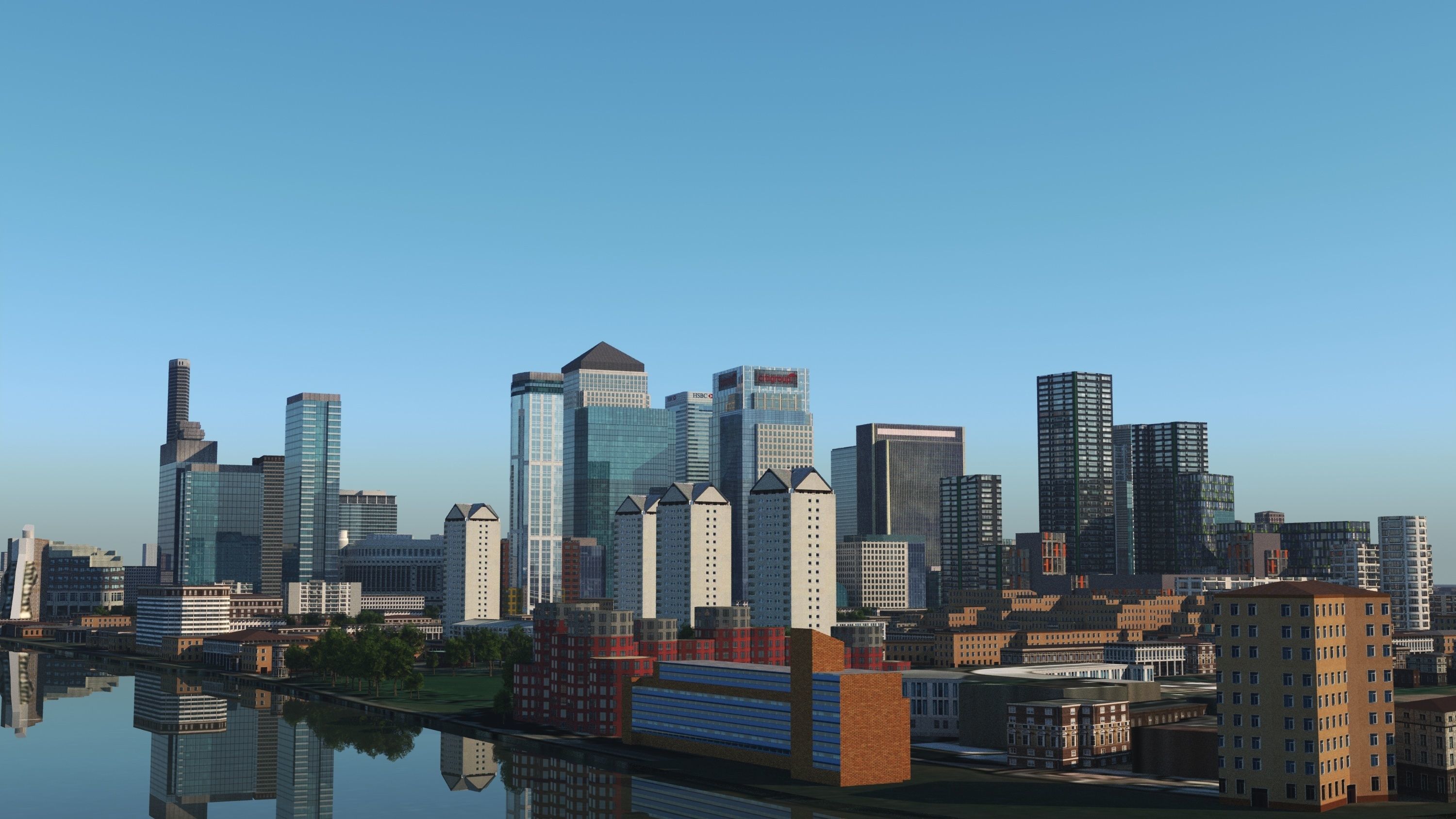 London and river thames 3D model_24