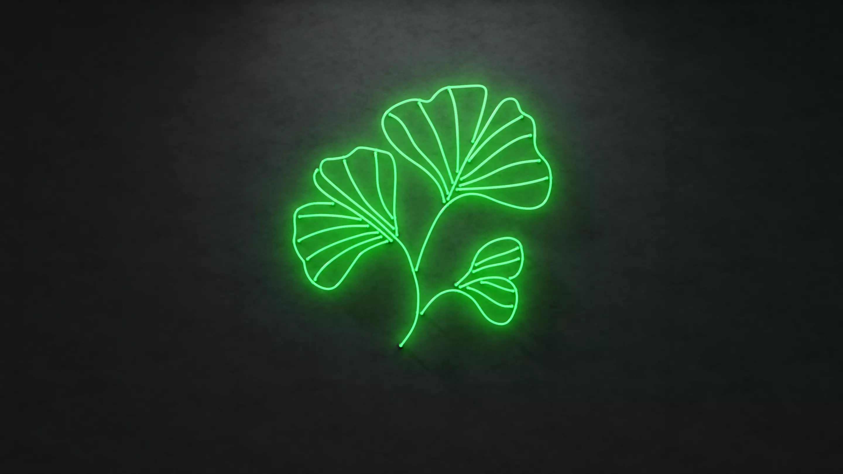 Neon 3D Model 21 - Leaf 3 3D model_0