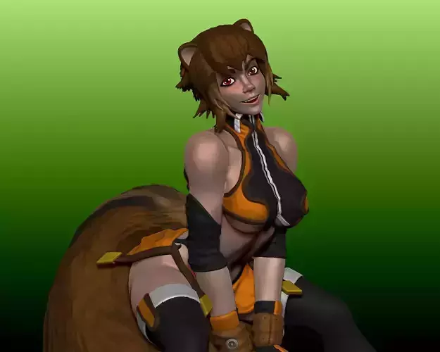 Makoto Nanaya from Blazblue