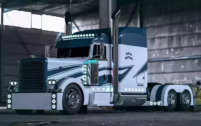 Peterbilt 389 Blue Edition JD