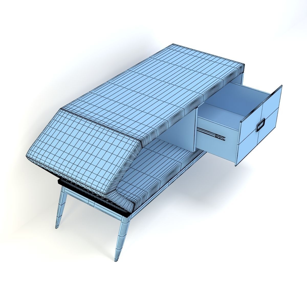 Retro Cupboard 9 3D model_10