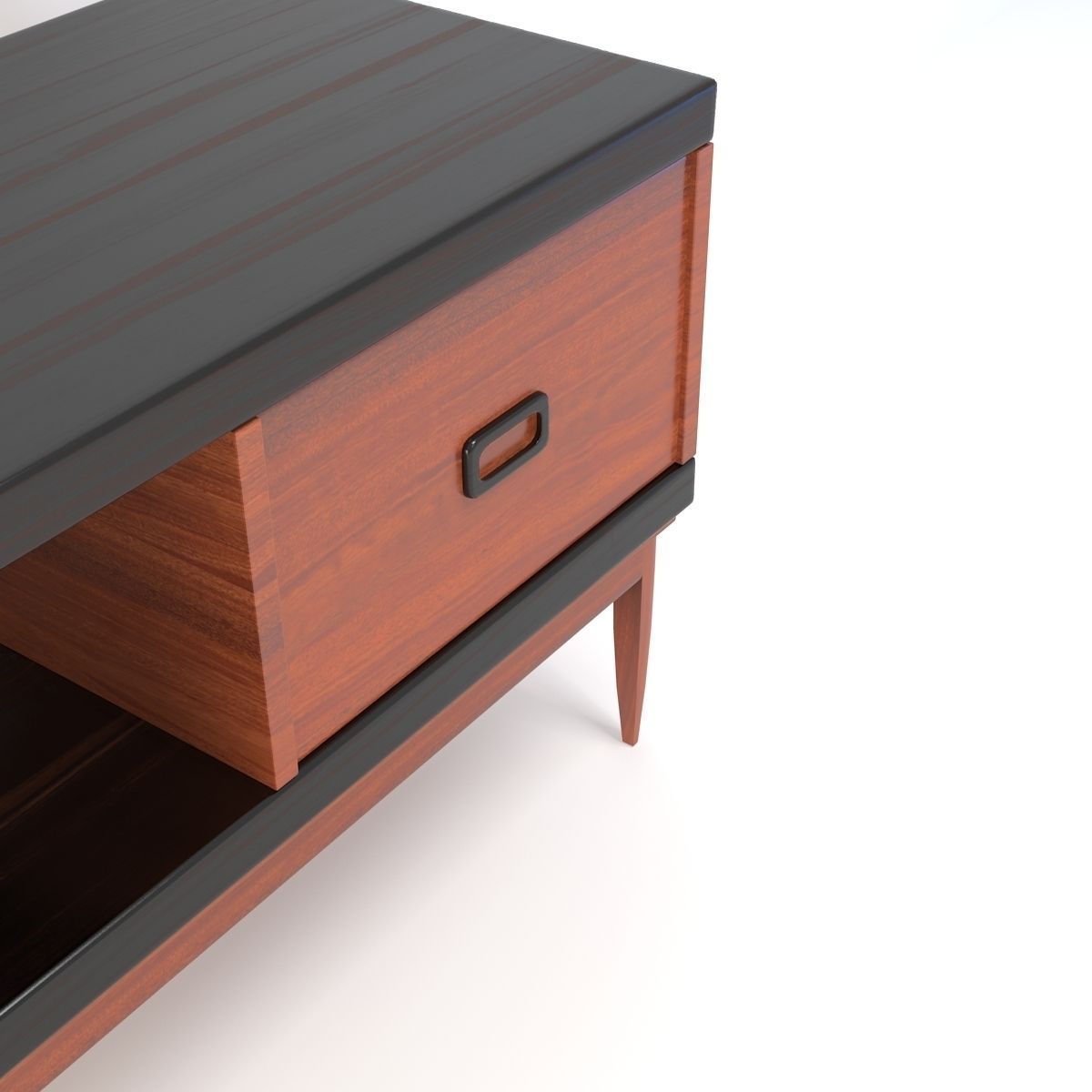 Retro Cupboard 9 3D model_6